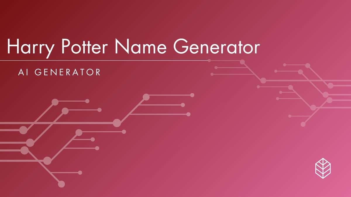 Harry Potter Name Generator Create Your Wizard Identity