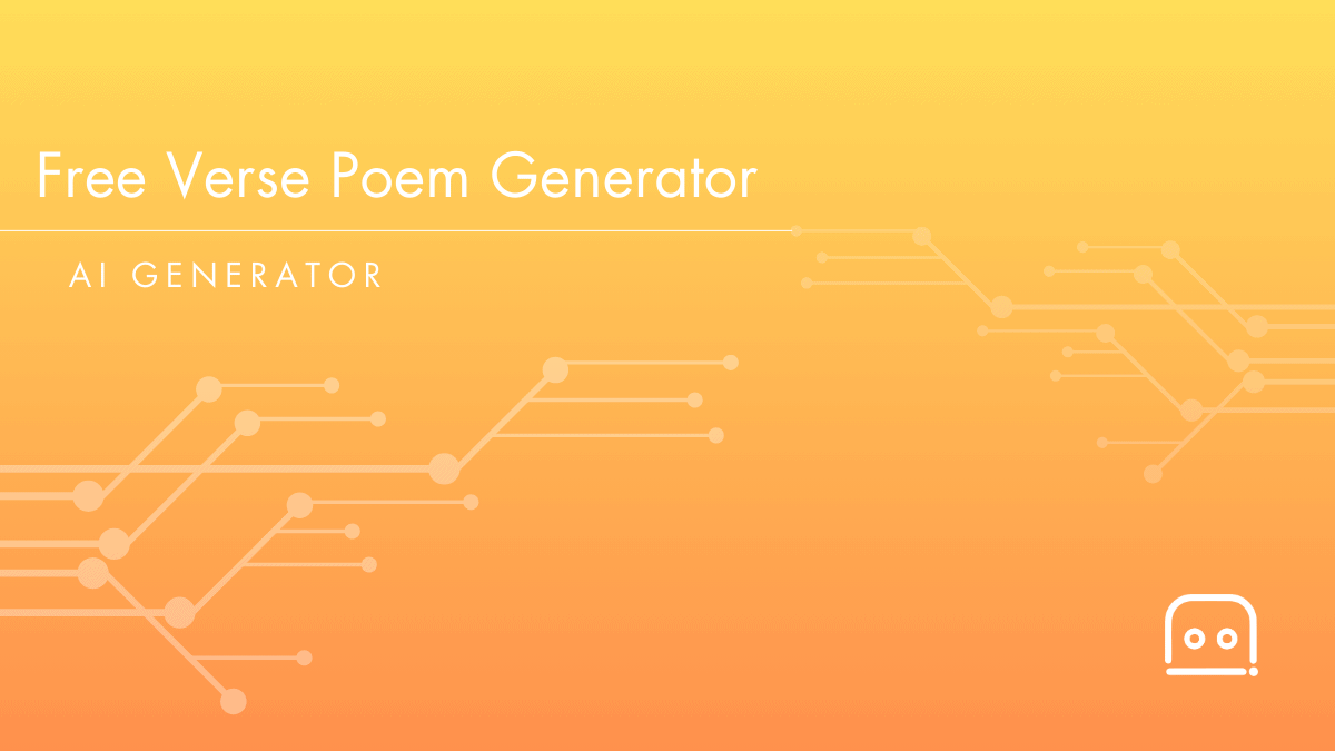 AI Free Verse Poem Generator: Write Free Verse Poetry With Ease